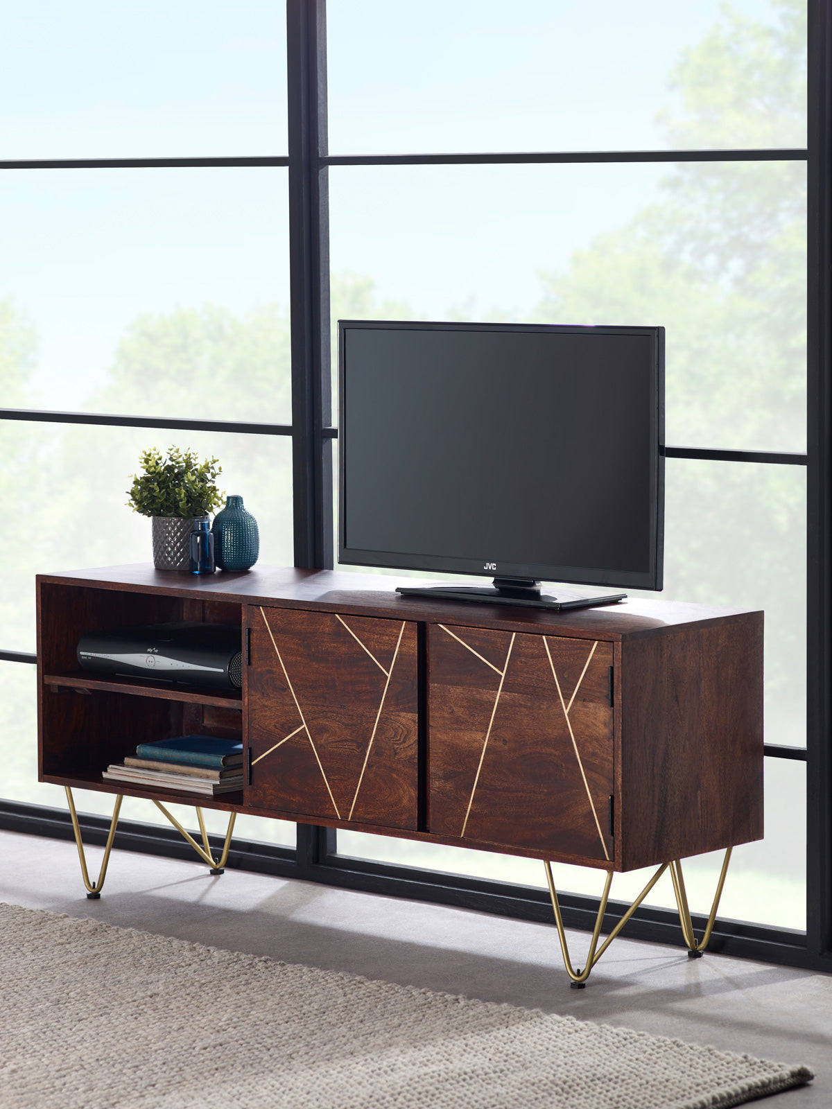 Dark Gold Plasma Media Unit 