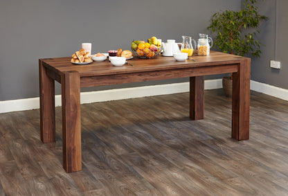 Walnut Large Dining Table (Seats 6-8) : Walnut six seater dining table. Stylish solutions for contemporary dining. Part of the Walnut dining room furniture range.