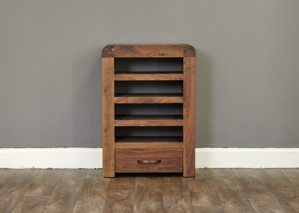 Walnut Entertainment Unit : Walnut entertainment unitt. Stylish solutions for contemporary living. Part of the Walnut living room furniture range.
