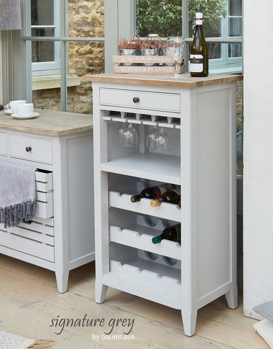 Wine Rack / Glass Storage Cabinet : 