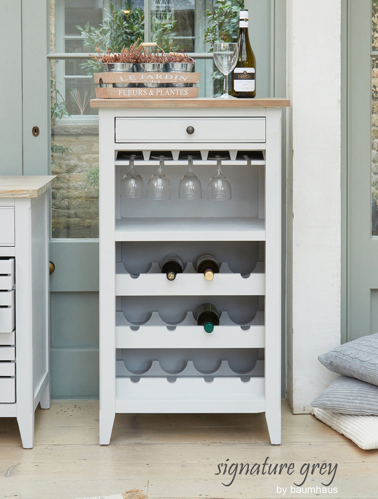 Wine Rack / Glass Storage Cabinet : 