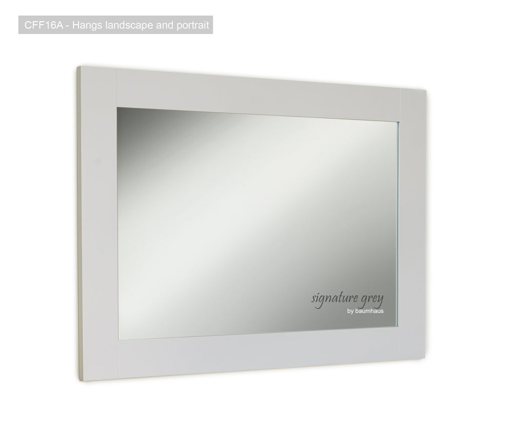 Overmantle Mirror (Hangs Landscape & Portrait) : 