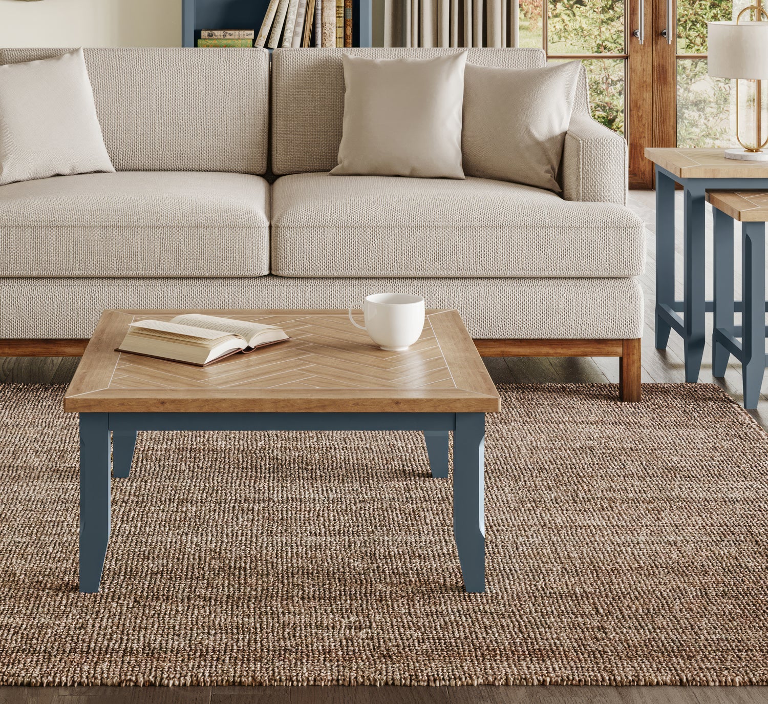 Square Open Coffee Table : 