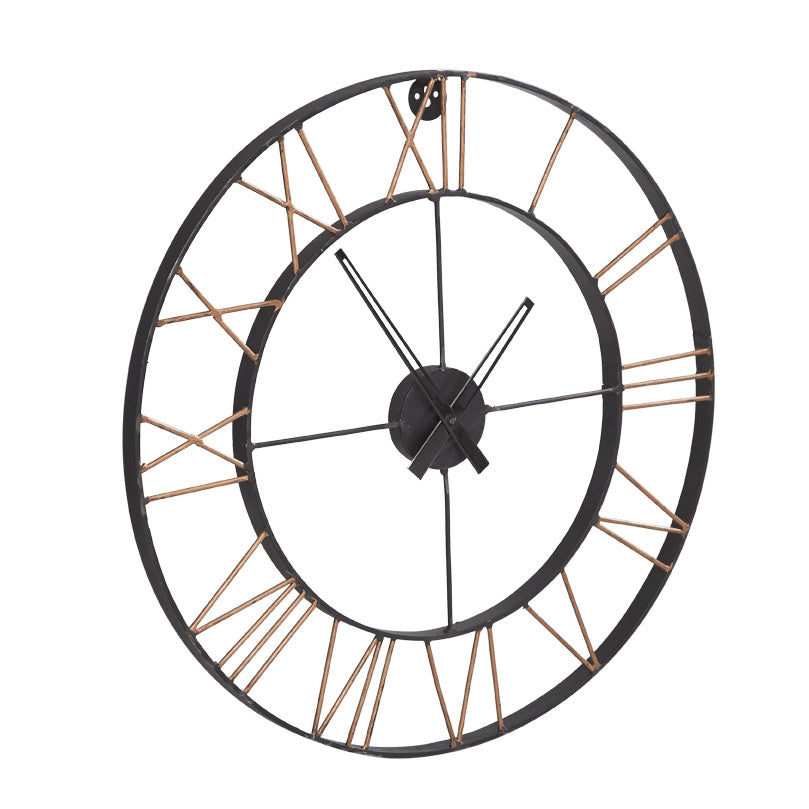LINCOLN METAL CLOCK LARGE