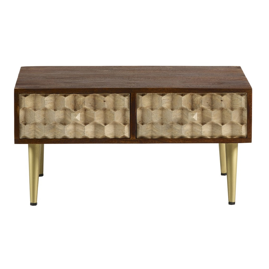 COFFEE TABLE WITH 2 DRAWERS