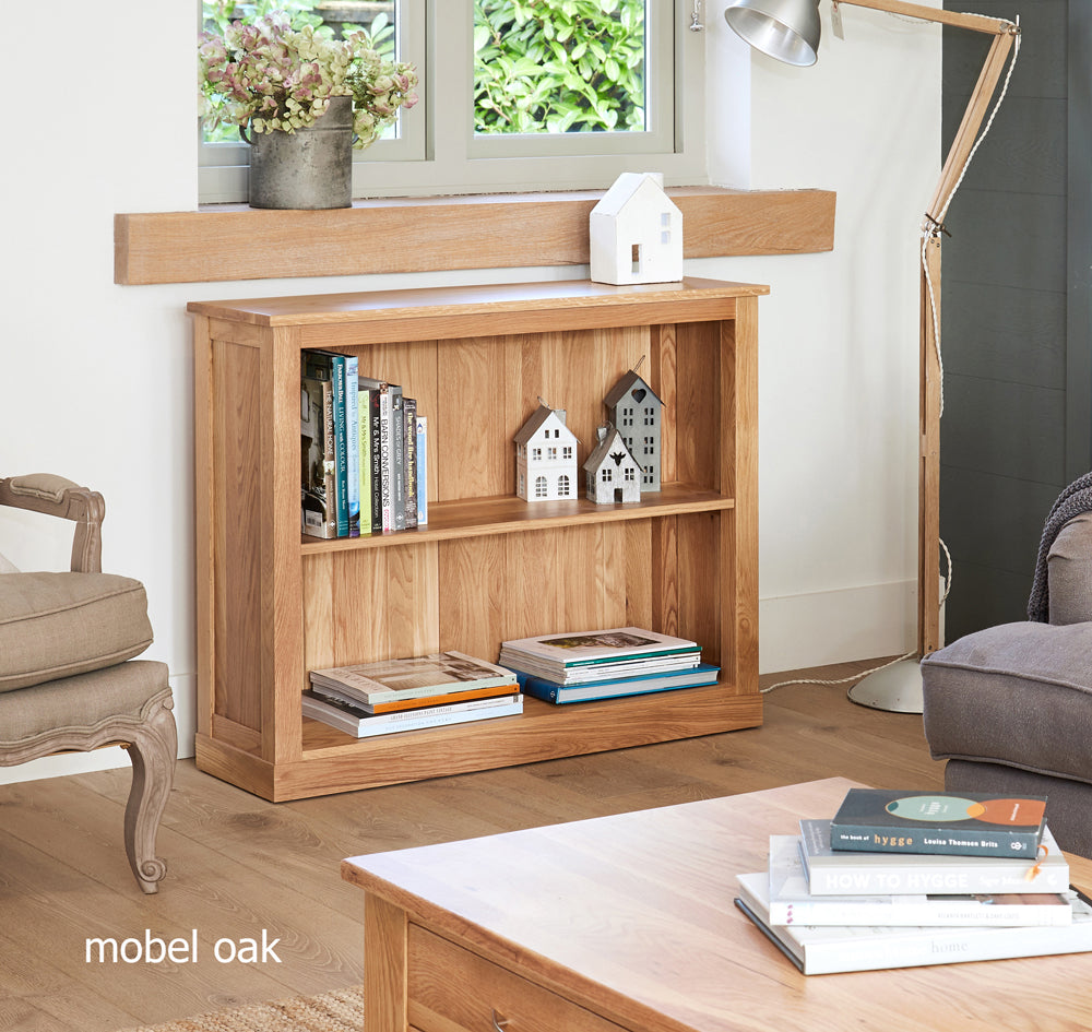 Oak Low Bookcase :  low bookcase. Quality storage solutions for contemporary living. Part of the  Oak living room furniture range.
