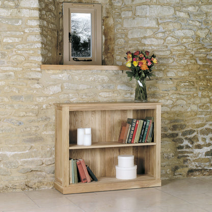 Oak Low Bookcase :  low bookcase. Quality storage solutions for contemporary living. Part of the  Oak living room furniture range.