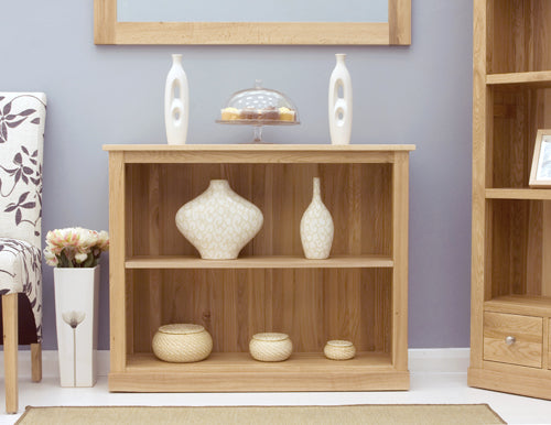 Oak Low Bookcase :  low bookcase. Quality storage solutions for contemporary living. Part of the  Oak living room furniture range.