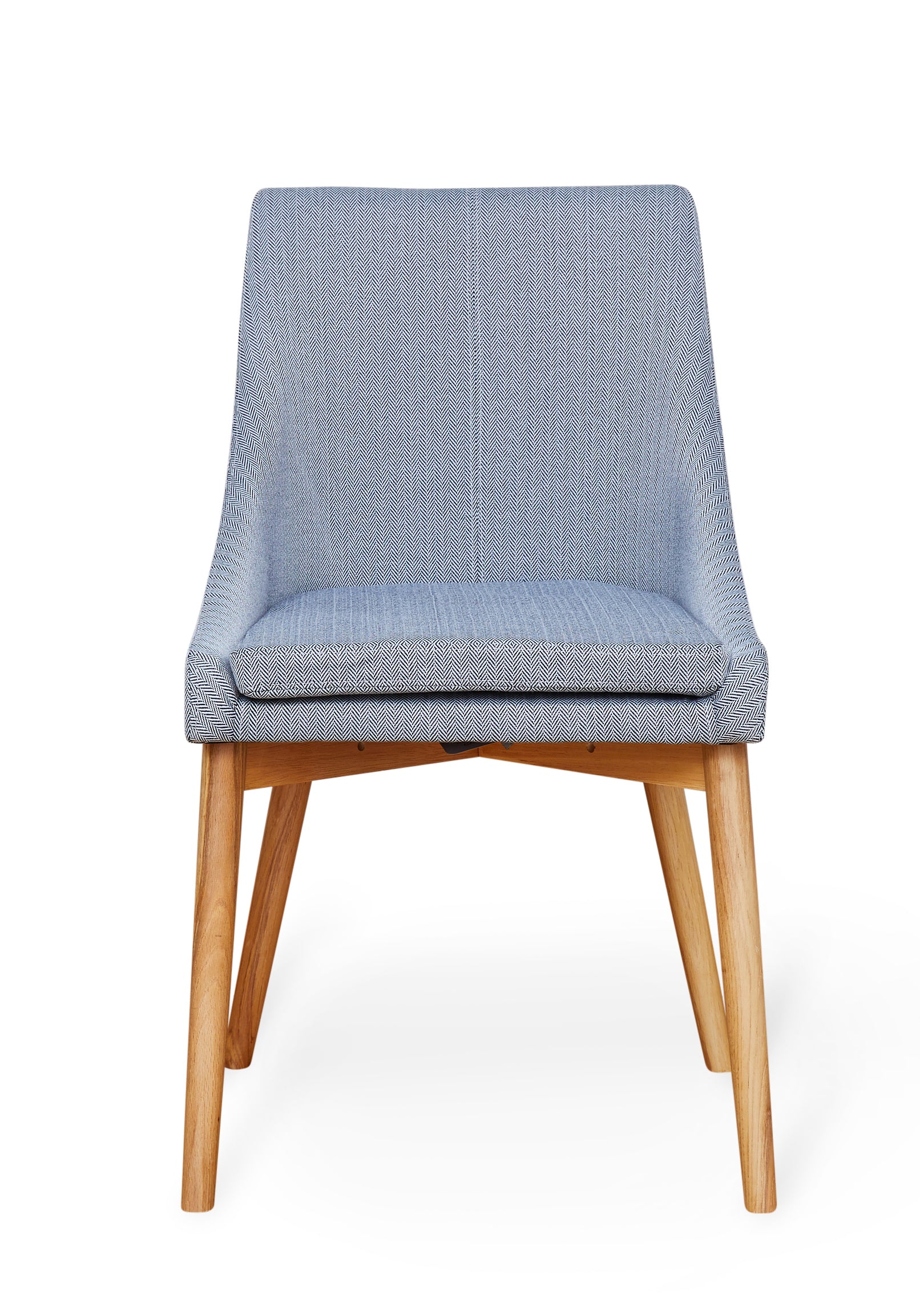 Oak Grey Chair (Pack of two) : Pair of exquisite oak upholstered dining chairs. Part of the  Oak dining room furniture ranges