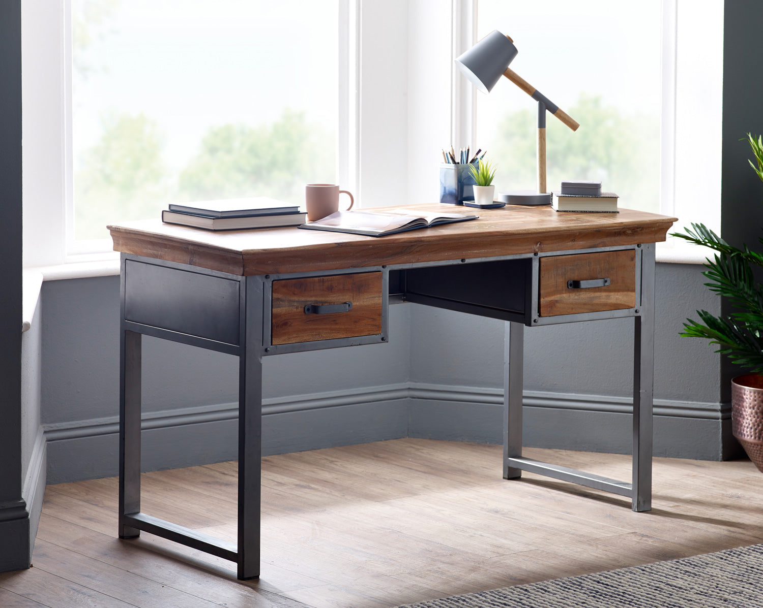 2 Drawer Writing Desk