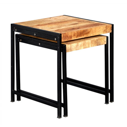 INDUSTRIAL NEST OF 2 TABLES