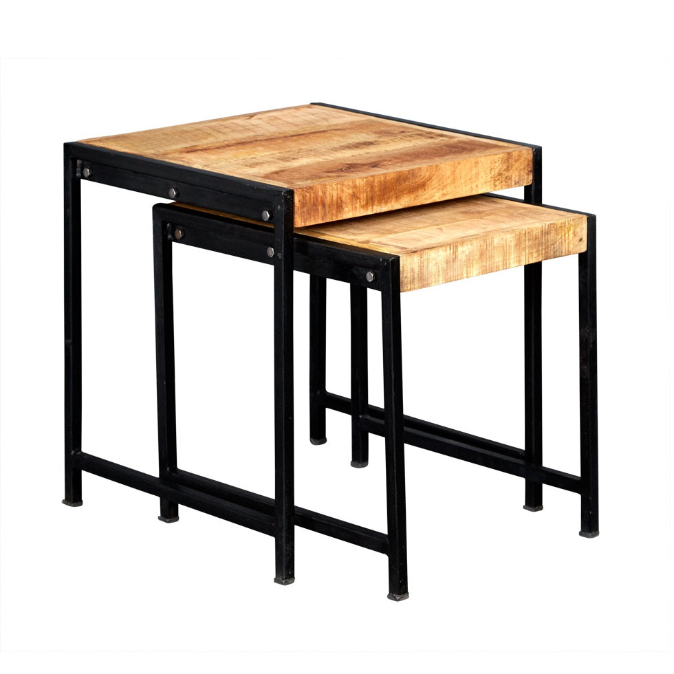 INDUSTRIAL NEST OF 2 TABLES