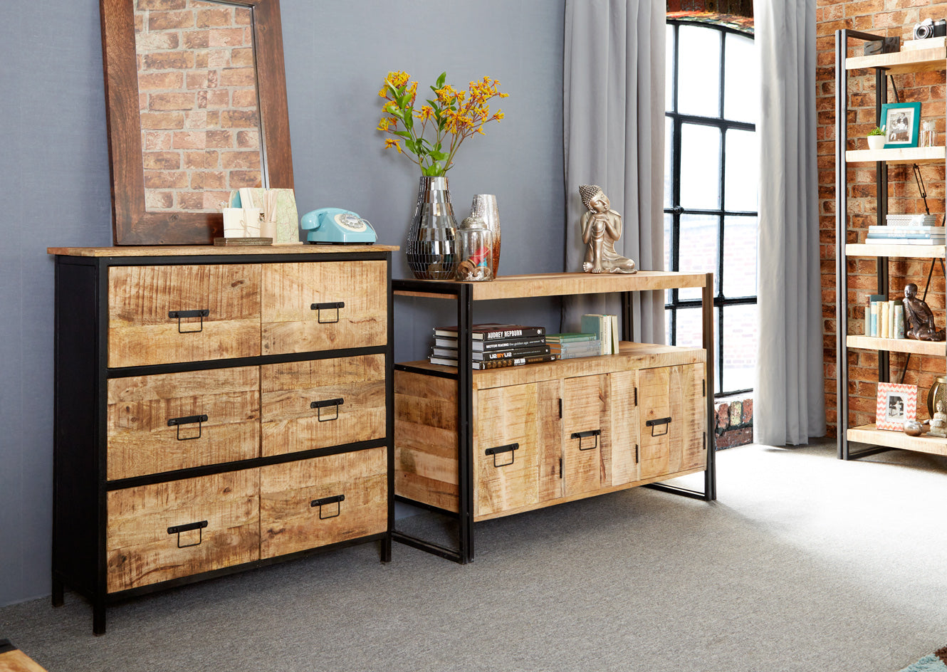 INDUSTRIAL SIDEBOARD