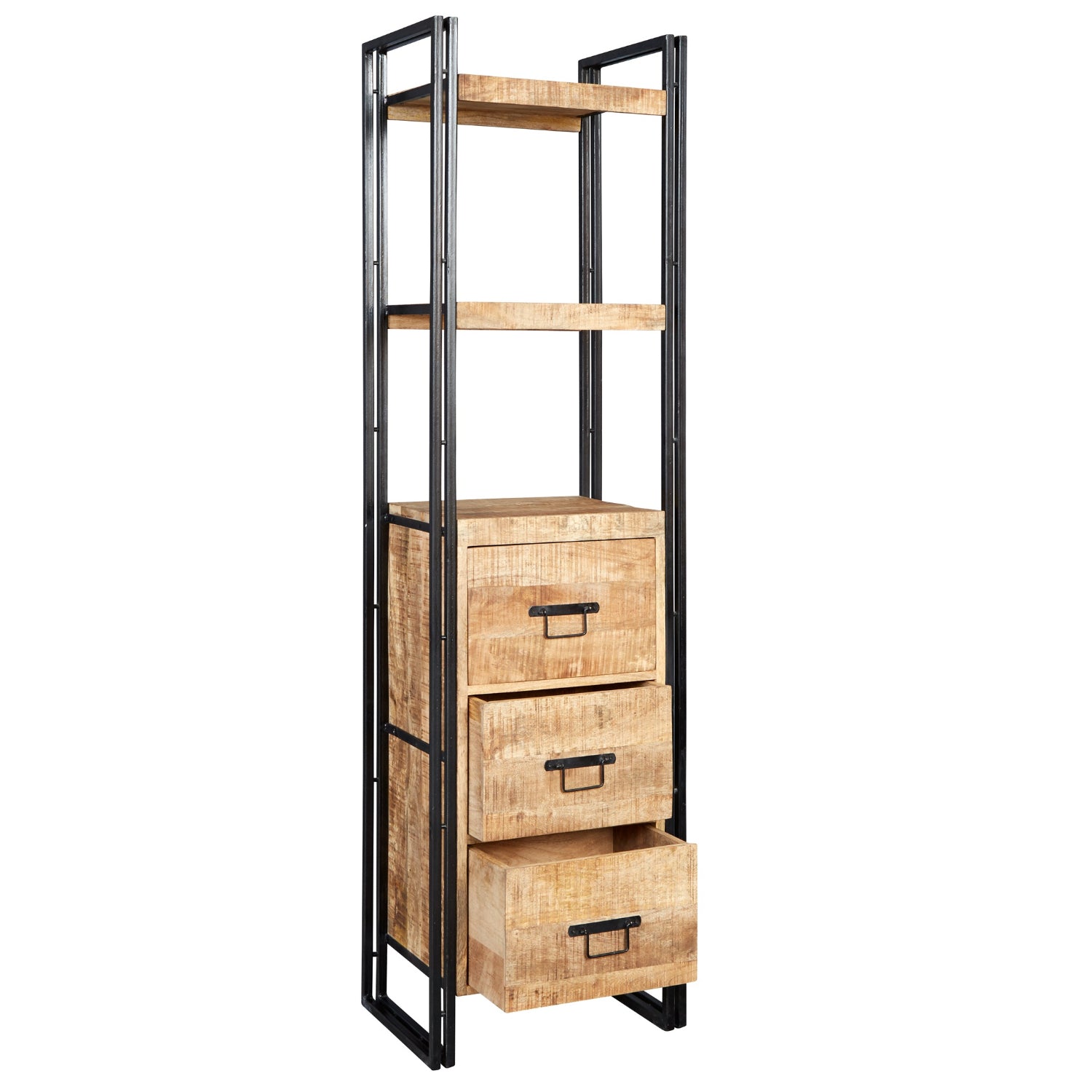 INDUSTRIAL SLIM BOOKCASE