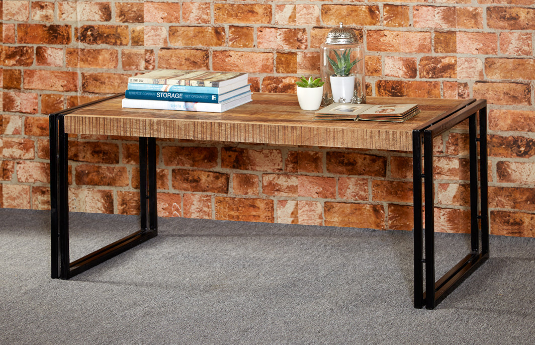 INDUSTRIAL LARGE COFFEE TABLE 