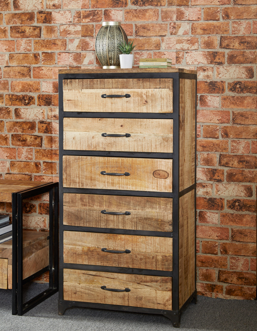 INDUSTRIAL TALL CHEST 