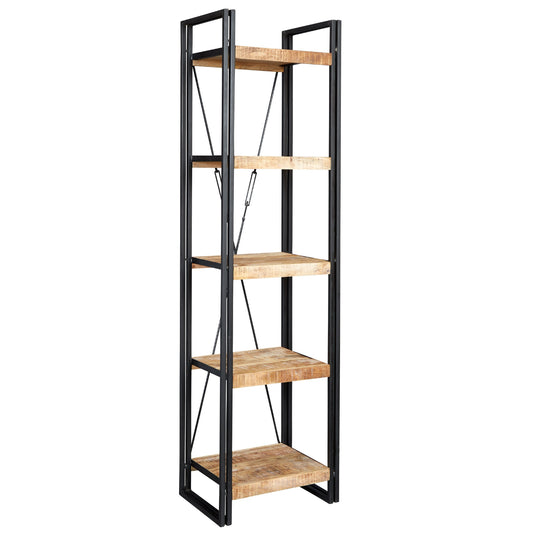 INDUSTRIAL SLIM OPEN BOOKCASE