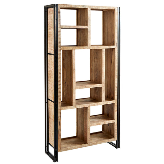 INDUSTRIAL MULTI SHELF BOOKCASE