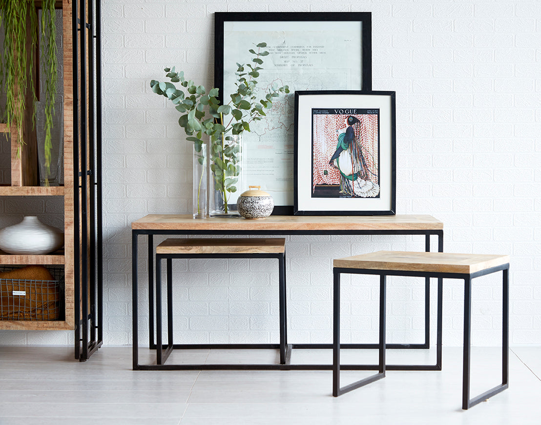 INDUSTRIAL JOHN LONG COFFEE TABLE