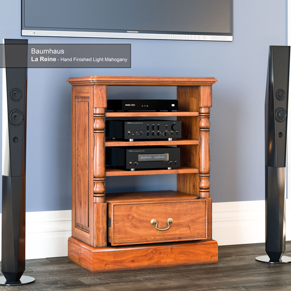 Entertainment Cabinet (Ancillaries) : , Tea Brown, Light Brown antique distressed  mahogany media storage and entertainment cabinet. Stylish solutions for traditional living. Part of the stunning  living room furniture collection.