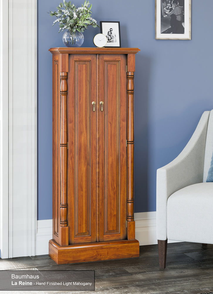 DVD / CD Storage Cupboard : , Tea Brown, Light Brown antique distressed  mahogany two door DVD and CD storage cabinet. Stylish solutions for traditional living. Part of the stunning  furniture collection.