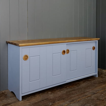 Utility Storage Cupboard with sliding doors - Country