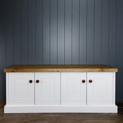 Coat Rack & Shoe Cupboard Hallway Set