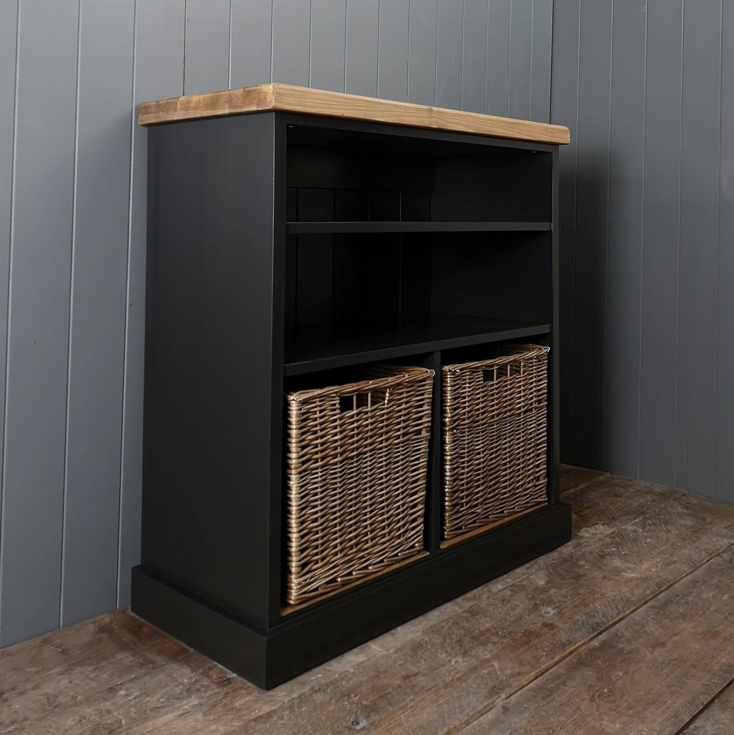 Storage Shelves and Baskets