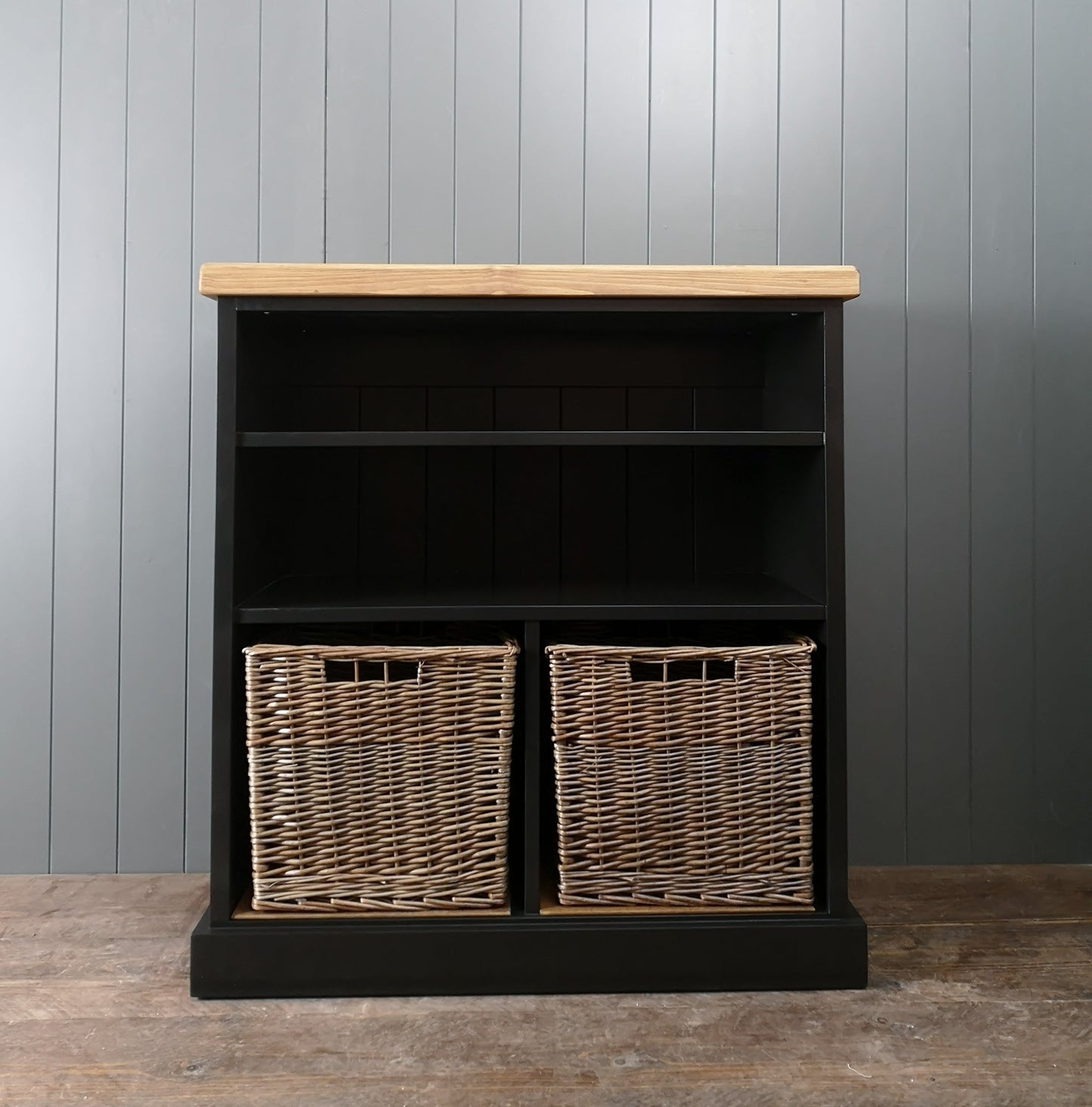 Storage Shelves and Baskets