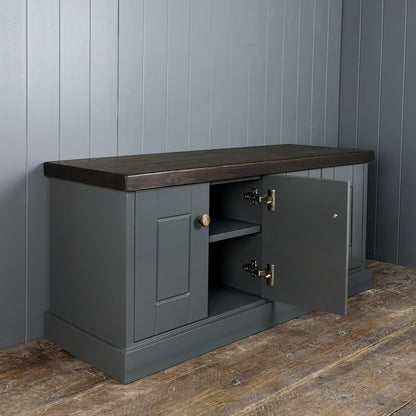 Rustic Shoe Cupboard