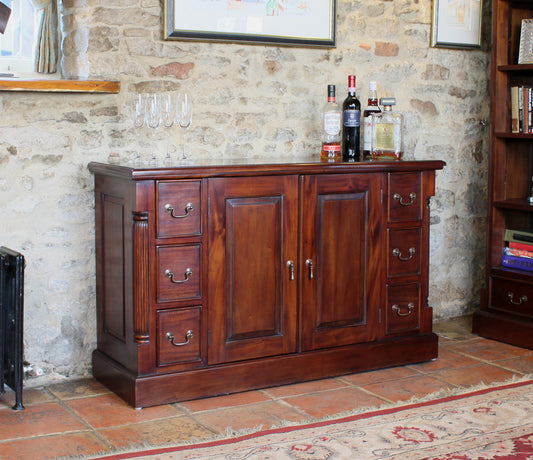 Sideboard :  lsideboard with six drawers. Quality storage solutions for traditional or contemporary living. Part of the  living room furniture range.