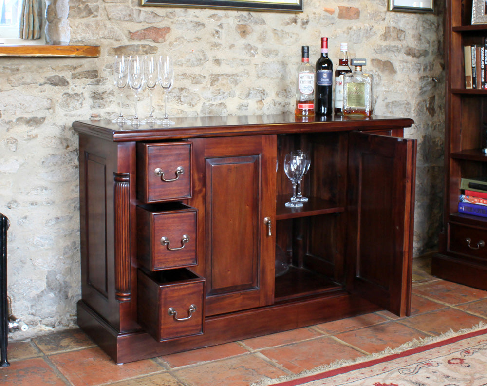 Sideboard :  lsideboard with six drawers. Quality storage solutions for traditional or contemporary living. Part of the  living room furniture range.