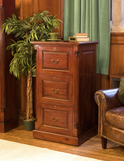 Three Drawer Filing Cabinet :  three drawer filing cabinet. Stylish solutions for contemporary or traditional living. Part of the stunning  home office furniture collection.