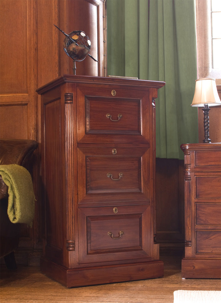 Three Drawer Filing Cabinet :  three drawer filing cabinet. Stylish solutions for contemporary or traditional living. Part of the stunning  home office furniture collection.
