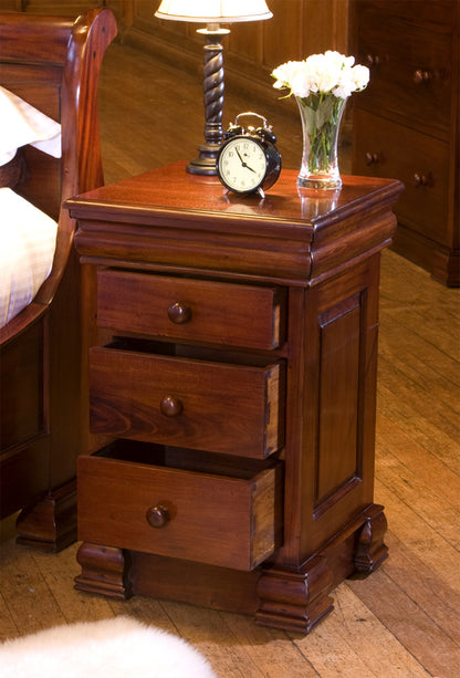 4 Drawer Lit Bateau Lamp Table :  Lamp/Bedside table. Stylish solutions for contemporary or traditional living. Part of the stunning  bedroom furniture collection.