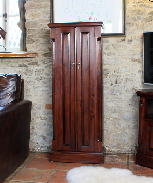 CD/DVD Cupboard :  two door DVD and CD storage cabinet. Stylish solutions for contemporary or traditional living. Part of the stunning  furniture collection.