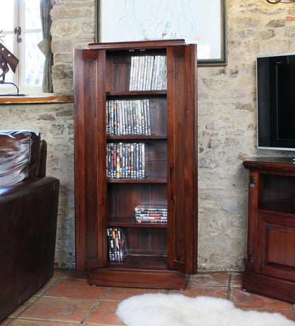 CD/DVD Cupboard :  two door DVD and CD storage cabinet. Stylish solutions for contemporary or traditional living. Part of the stunning  furniture collection.