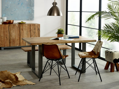 LIVE EDGE DINING TABLE 1.5 M