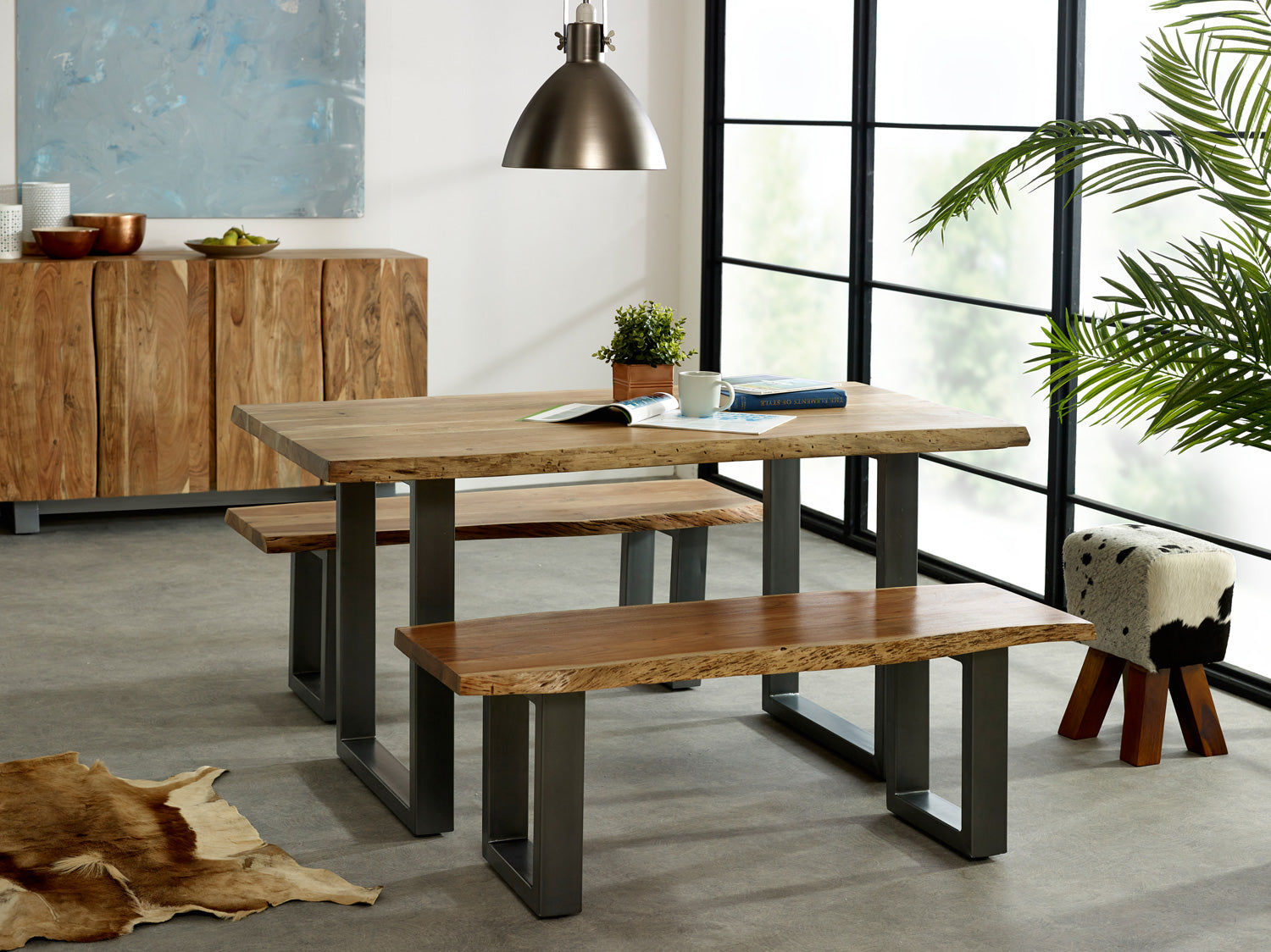 LIVE EDGE MEDIUM BENCH