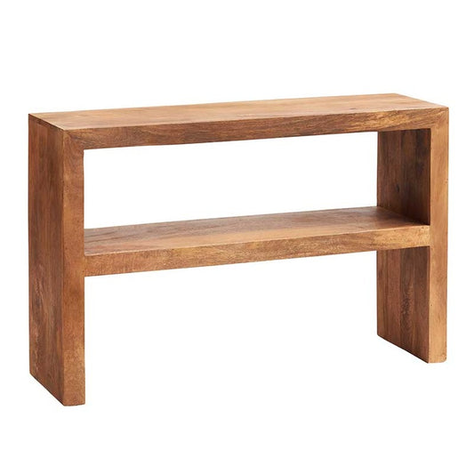 LIGHT MANGO CONSOLE TABLE 