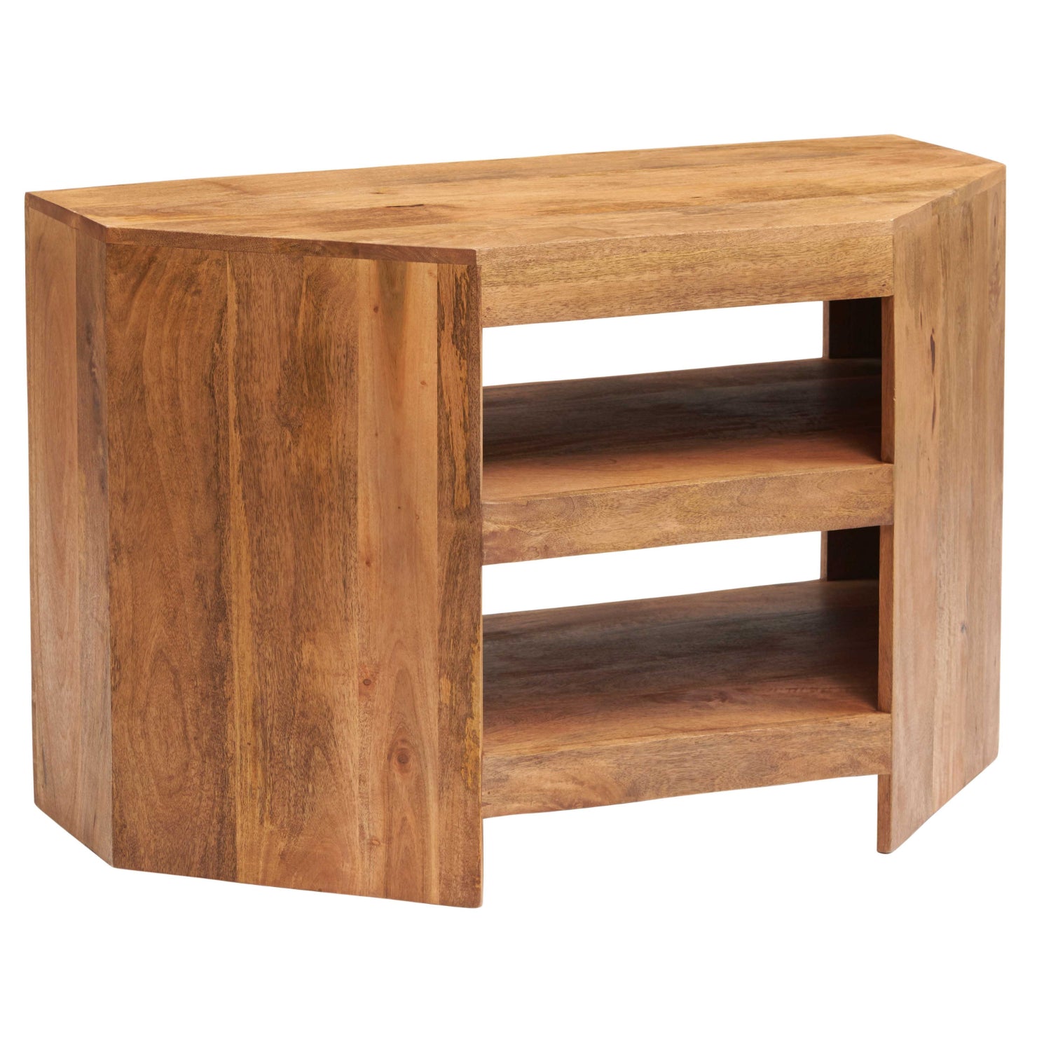 LIGHT MANGO CORNER TV UNIT 