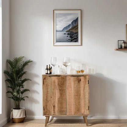 Solid Wood Drinks Cabinet / Sideboard