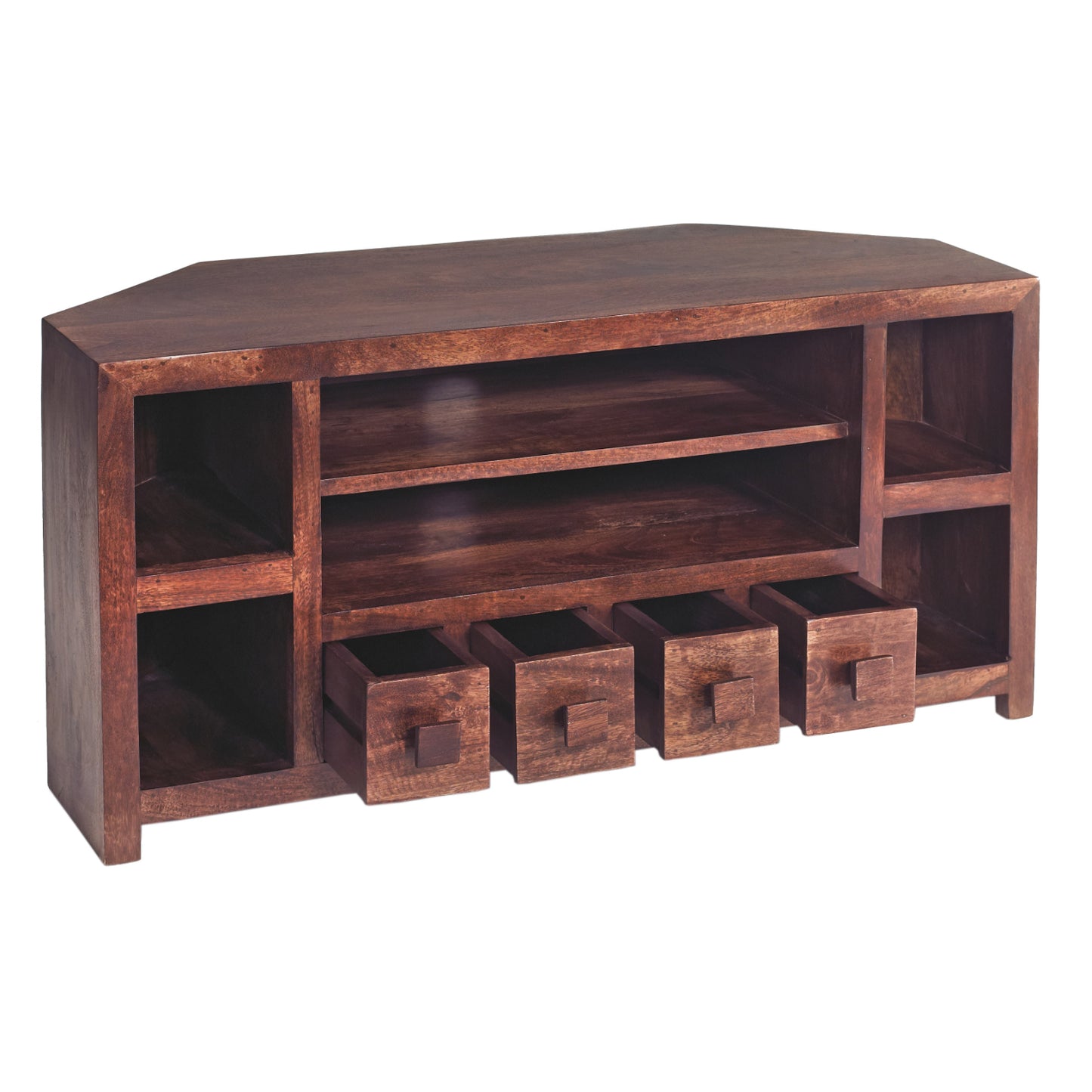 DARK MANGO CORNER TV UNIT 