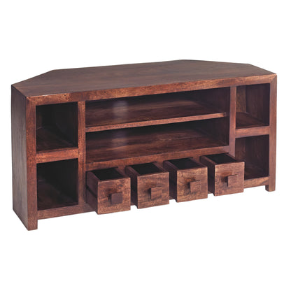 DARK MANGO CORNER TV UNIT 