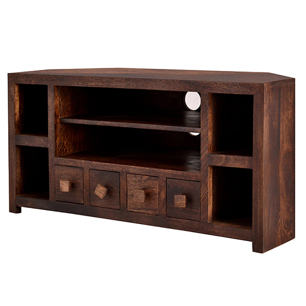 DARK MANGO CORNER TV UNIT 