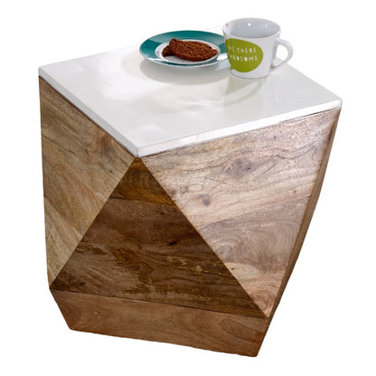 Side Table Solid Mango Wood