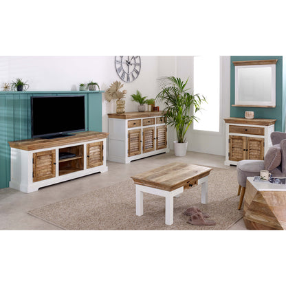 Side Table Solid Mango Wood