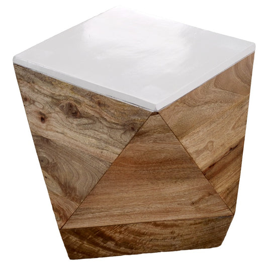 Side Table Solid Mango Wood