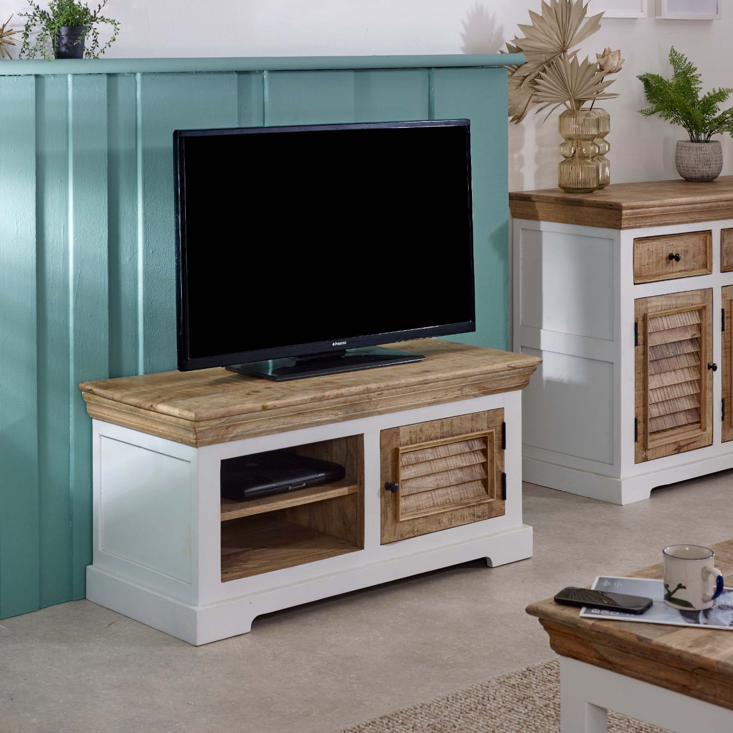 Wood Tv Cabinet/Bench