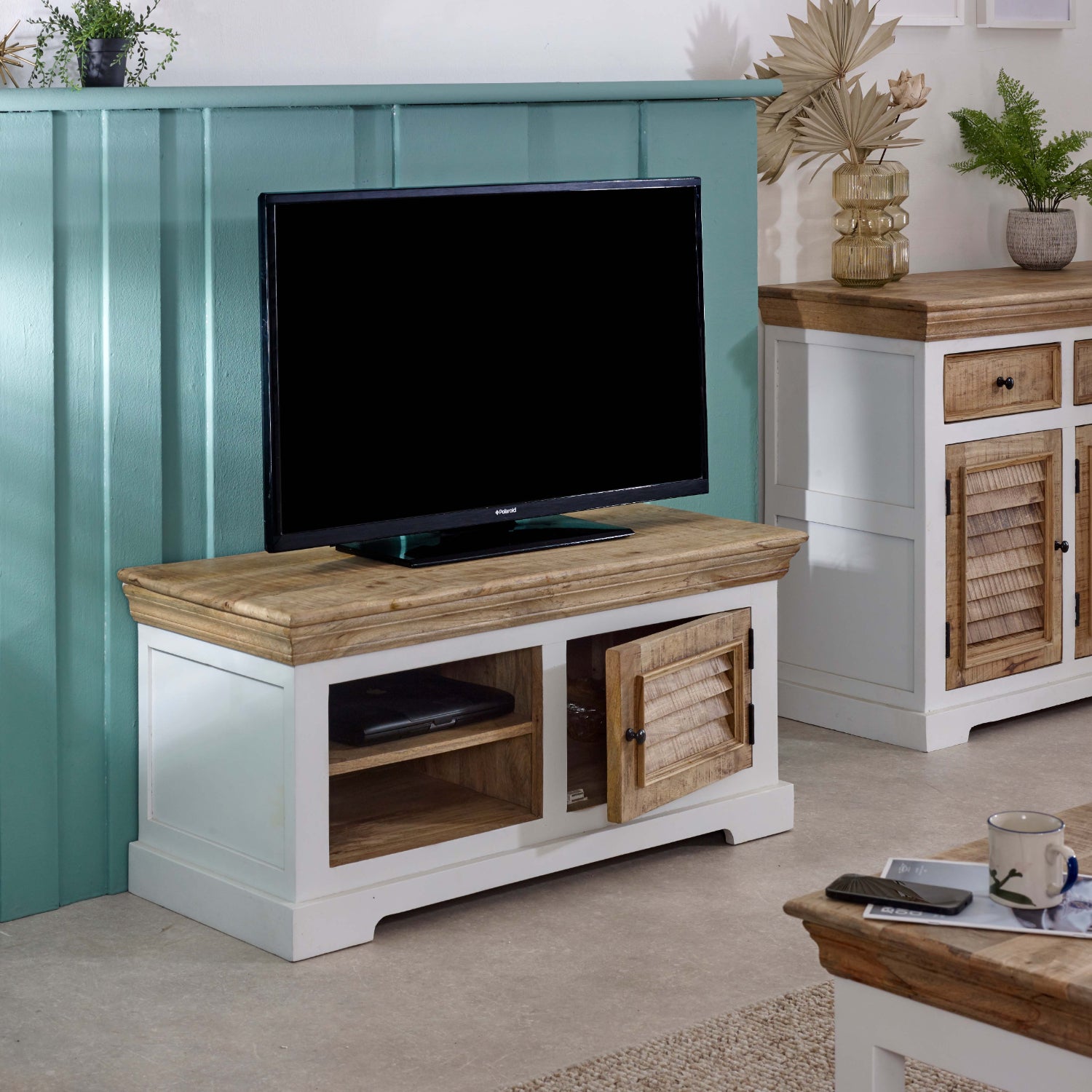 Wood Tv Cabinet/Bench